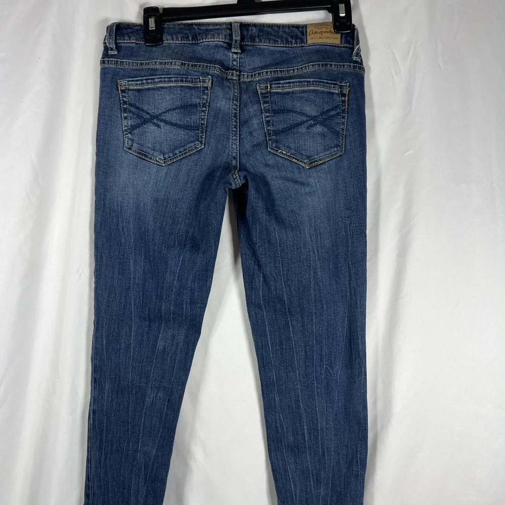 Aeropostale Womens Size 6  Short Lola Jeggings 5 Pockets‎ Denim
